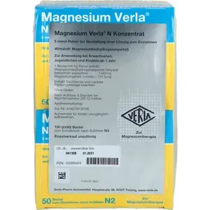 MAGNESIUMVERLANKonzentratPlv.z.H.e.L.z.Einn.100St