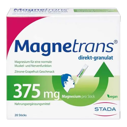 MAGNETRANS direkt 375 mg Granulat, 20 St