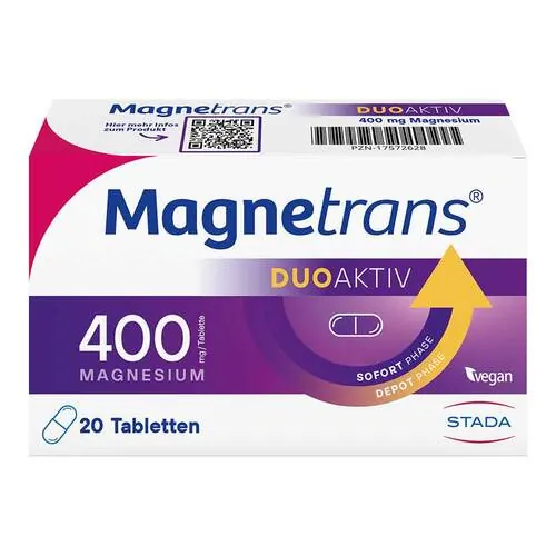 Magnetrans duo-aktiv 400 mg Tabletten, 20 St