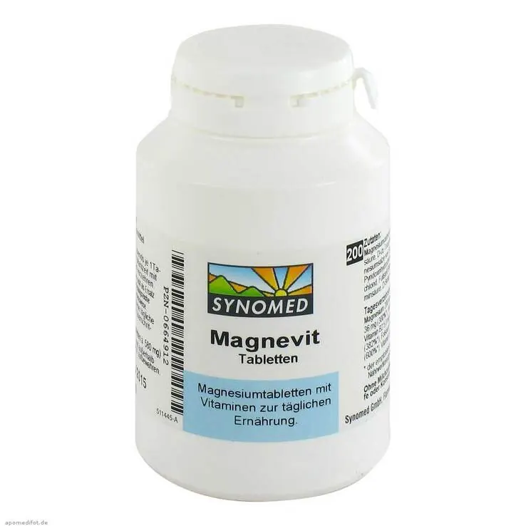 Magnevit Synomed Tabletten, 200 St