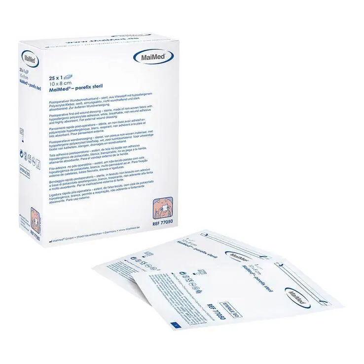 Maimed porefix steril 10cmx8cm, 25X1 St