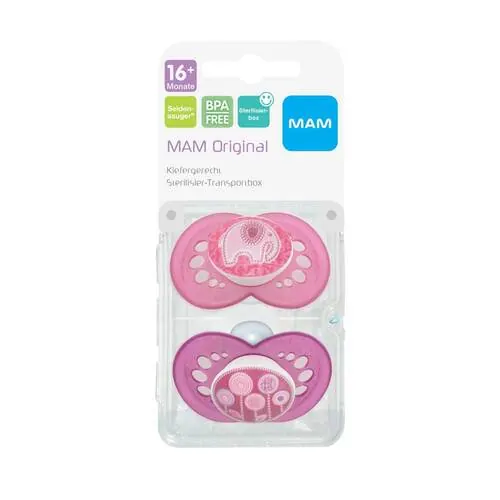 Mam Original Silikon 16 + Monate, 2 St