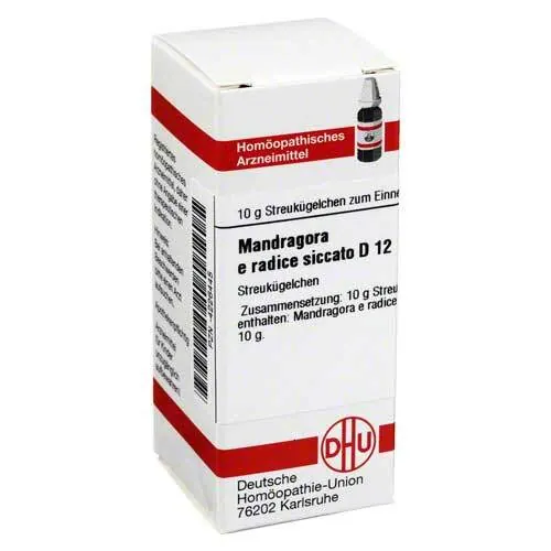 Mandragora E radice siccata D 12 Globuli, 10 g