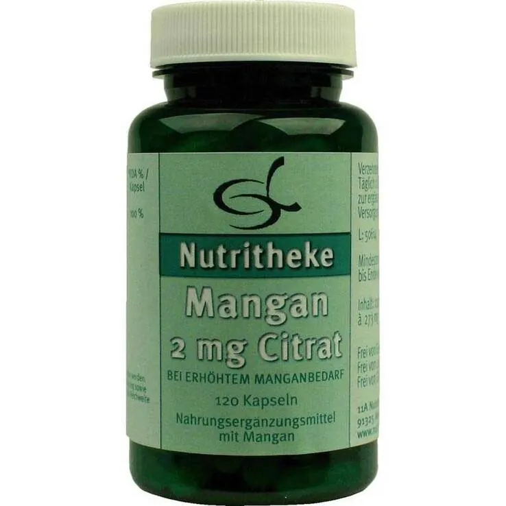 Mangan 2 mg Citrat, 120 St