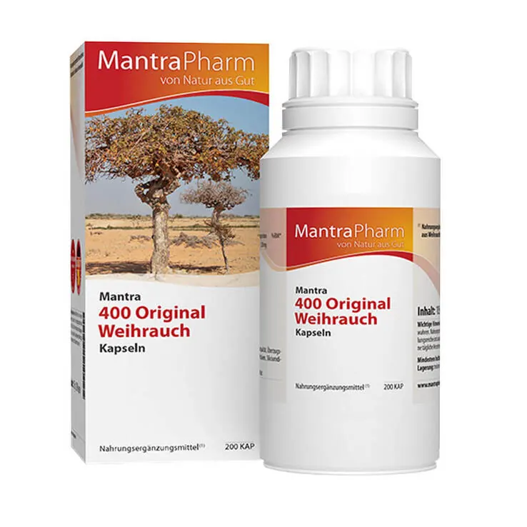 Mantra 400 Original Weihrauch Kapseln, 200 St