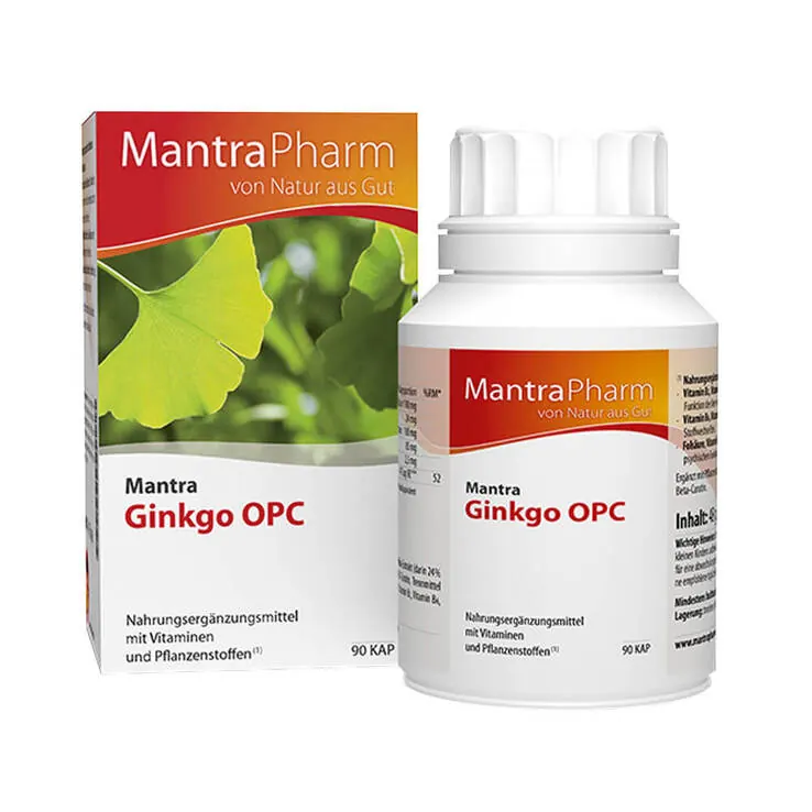 Mantra Ginkgo OPC Kapseln, 90 St