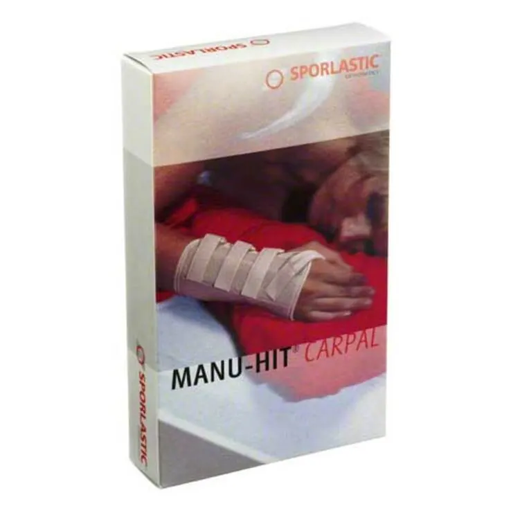 Manu-Hit Carpal Orthese links Größe S schwarz 07233, 1 St