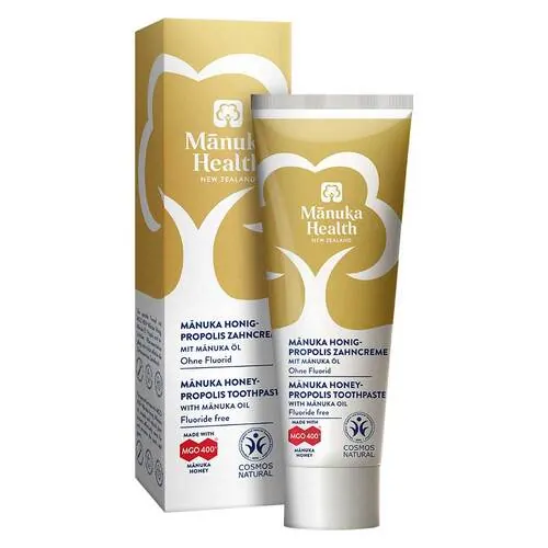 Manuka Health Honig-Propolis Zahncreme fluoridfrei, 75 ml