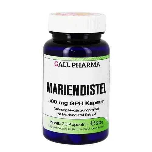 MARIENDISTEL 500 mg GPH Kapseln, 30 St