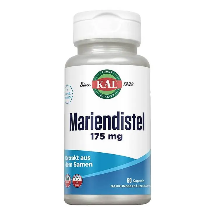 Mariendistel Extrakt 175 mg Kapseln, 60 St