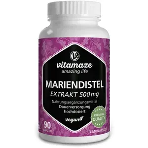 MARIENDISTEL500mgExtrakthochdosiertveganKps.90Stück