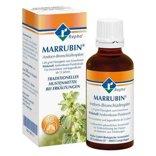 Marrubin Andorn-Bronchialtropfen, 50 ml
