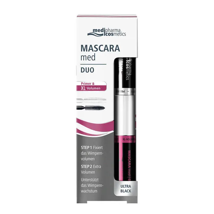 Mascara med Duo Primer & XL Volumen, 10 ml