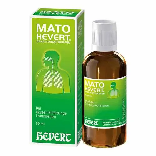 Mato Hevert Erkältungstropfen, 50 ml