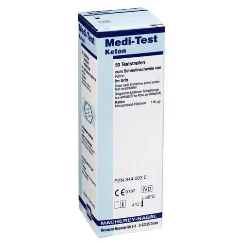 MEDI-TEST Keton Teststreifen, 50 St