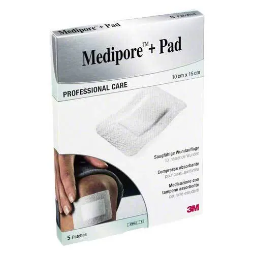 Medipore + Pad steriler Wundverband 3569NP 10x15 cm, 5 St
