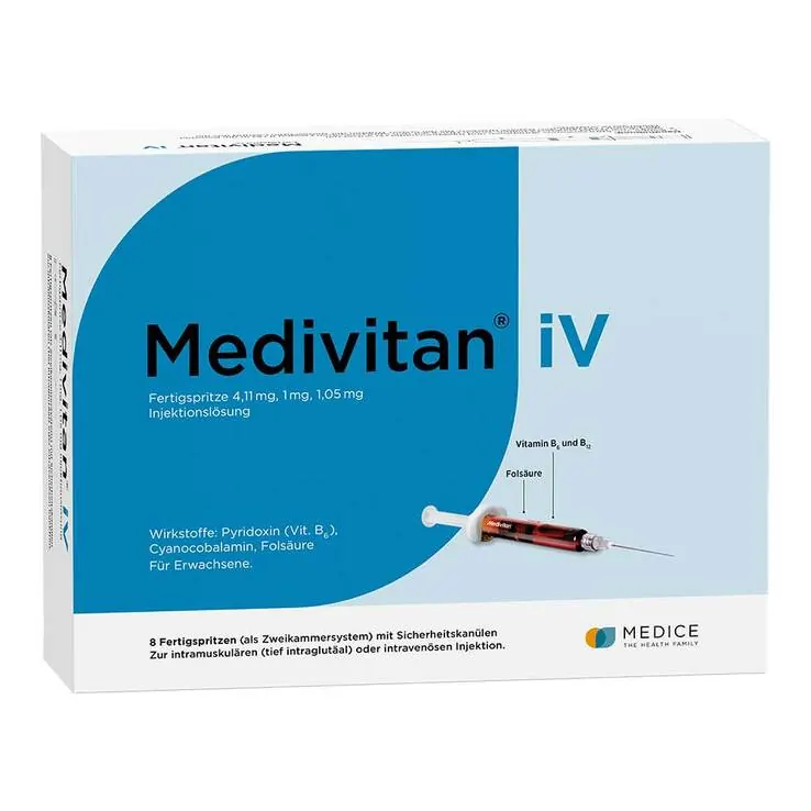 Medivitan iV Fertigspritzen, 8 St