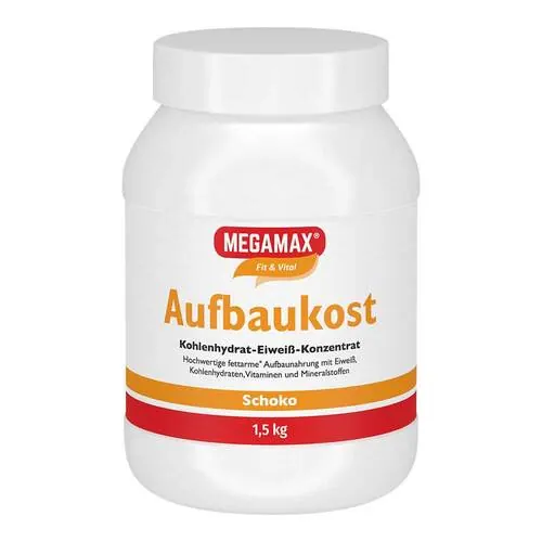 Megamax Aufbaukost Schoko Pulver, 1.5 kg