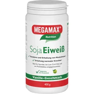 MEGAMAXSojaEiweißVanillePulver400g