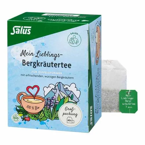 Mein Lieblings-Bergkräuter-Tee Bio Salus Fbeutel , 40 St