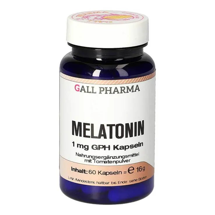 Melatonin 1 mg GPH Kapseln, 60 St