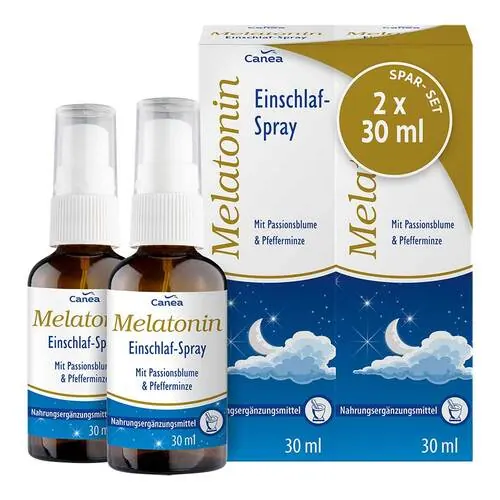 Melatonin Einschlaf-Spray Spar-Set, 2X30 ml