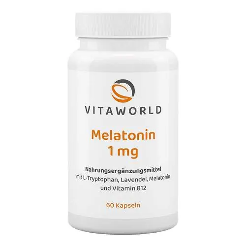 Melatonin Kapseln 1 mg, 60 St