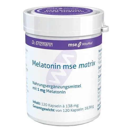 Melatonin Mse matrix Kapseln, 120 St
