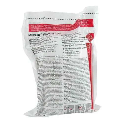 Meliseptol Wipes sensitive Nachfüllpackung, 60 St