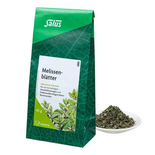 Melissenblätter Arzneitee Melissae foliis Bio Salus, 40 g