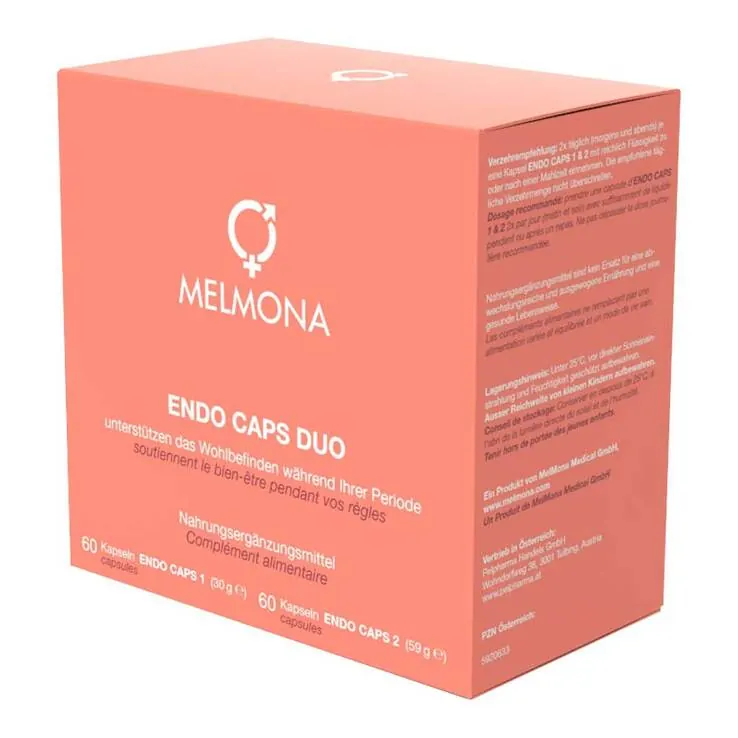 Melmona Endo Caps Duo Kapseln, 2X60 St