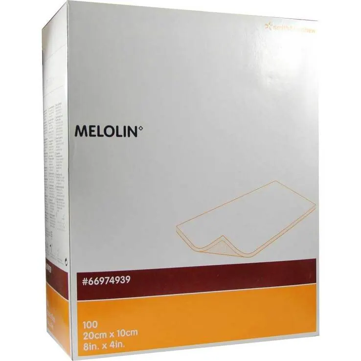 Melolin 20x10cm Wundauflagen, 100 St