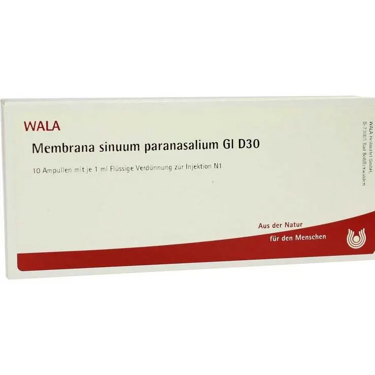 Membrana sinuum para. GL D 30 Ampullen, 10X1 ml