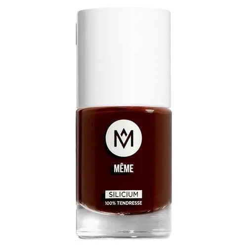 Meme Nagellack mit Silicium schokobraun 10, 10 ml