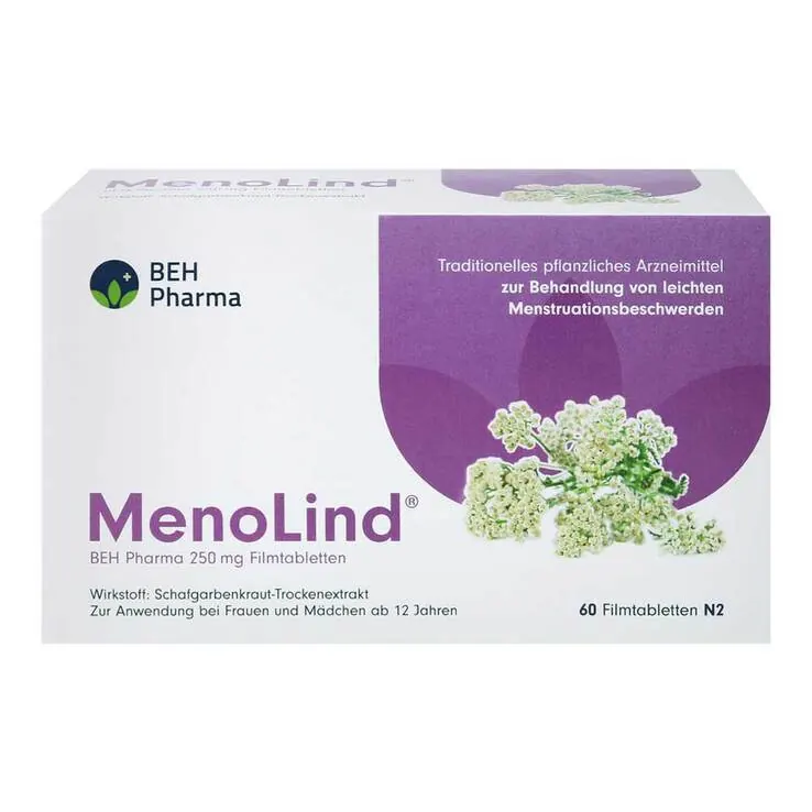 Menolind Beh Pharma 250 mg Filmtabletten, 60 St