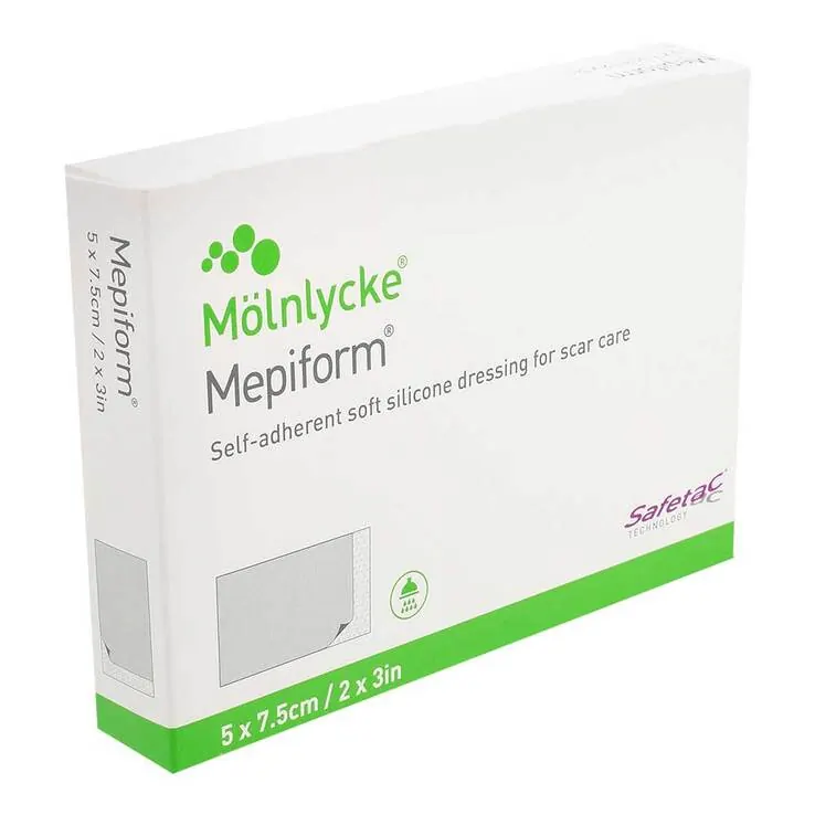 MEPIFORM 5x7,5 cm Verband, 5 St