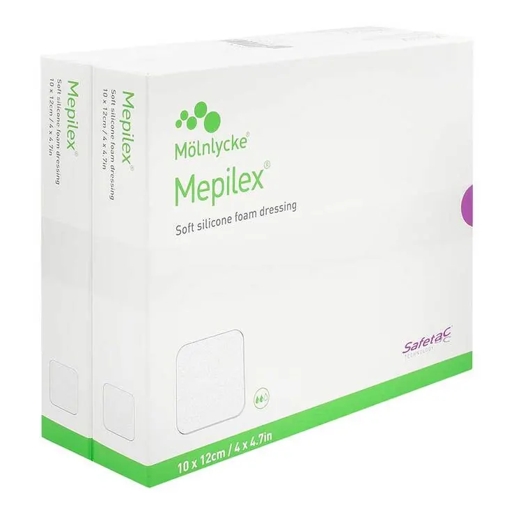 Mepilex 10x12 cm Schaumverband, 10 St