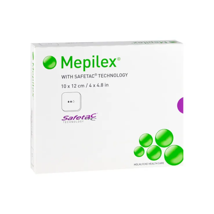 MEPILEX 10x12 cm Schaumverband, 5 St