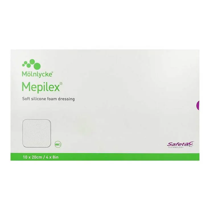 Mepilex 10x20 cm Schaumverband, 10 St
