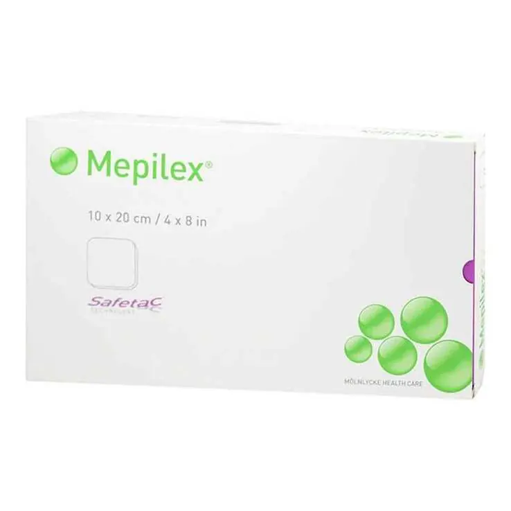 Mepilex 10x20 cm Schaumverband, 5 St