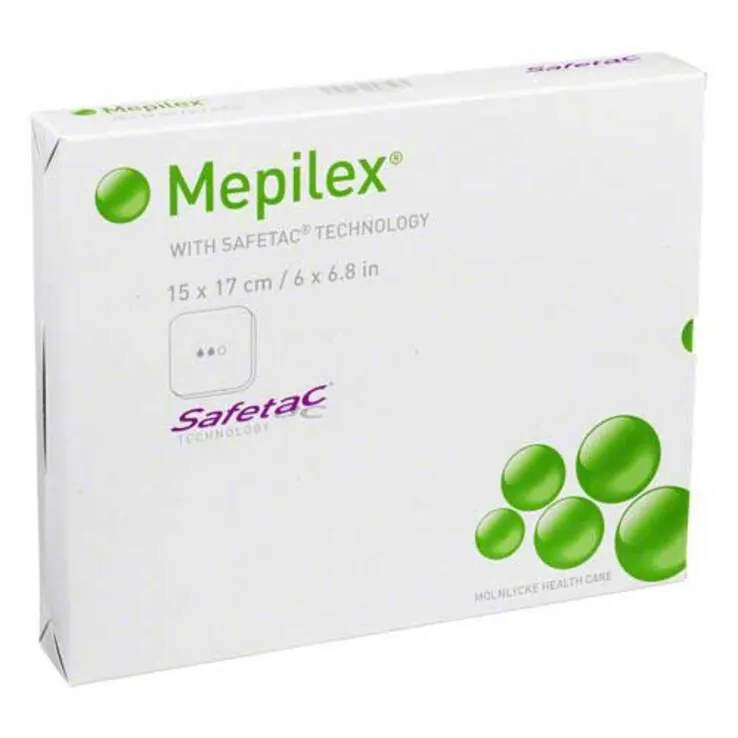 Mepilex 15x17cm Verband, 5 St