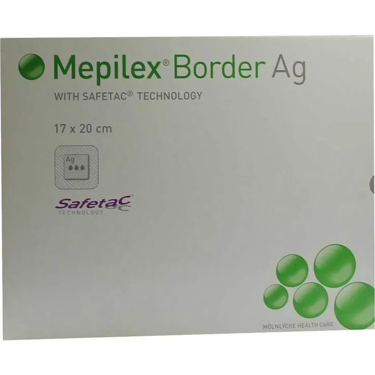 Mepilex Border Ag Verband 17x20cm, 5 St