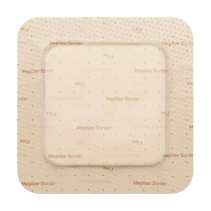 Mepilex Border Flex Schaumverband haftend 12,5x12,5cm, 10 St