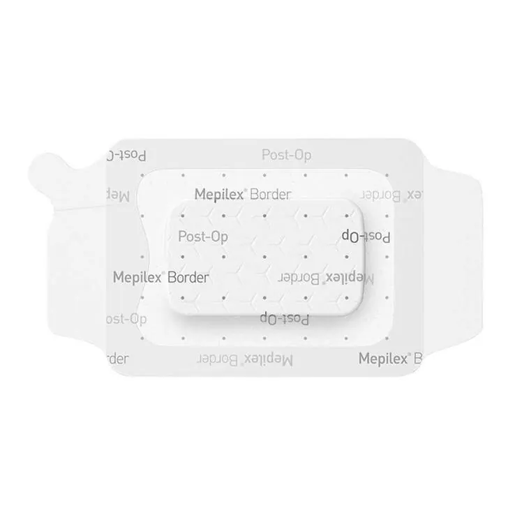 Mepilex Border Post-Op Schaumverband haftend 6x8 cm, 10 St
