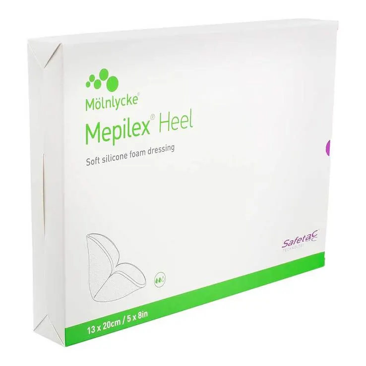 Mepilex Heel Schaumverband 13x20 cm steril, 5 St