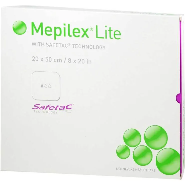 Mepilex Lite Schaumverband 20x50cm steril, 4 St