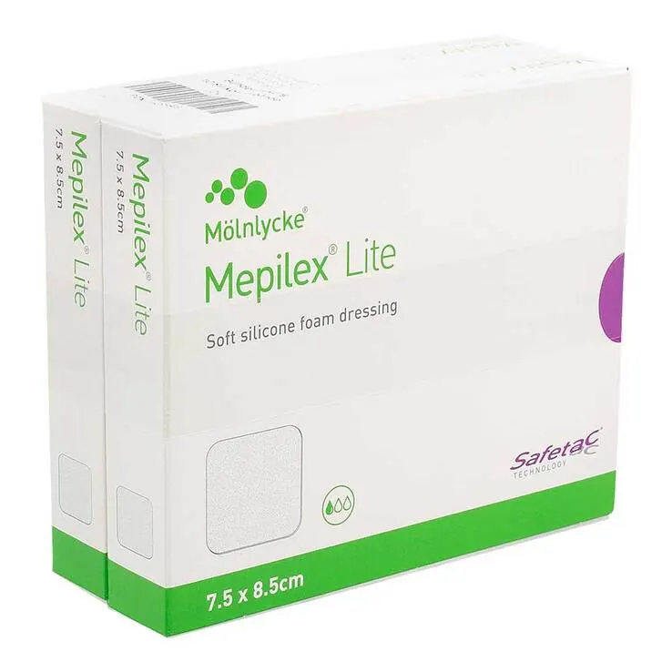 Mepilex Lite Schaumverband 7,5x8,5 cm steril, 10 St