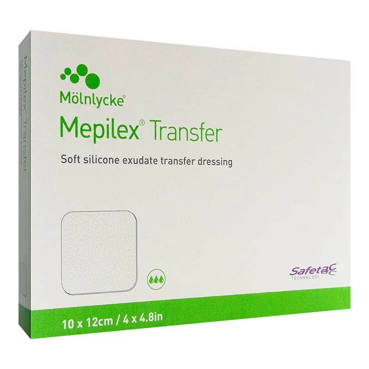 Mepilex Transfer Wundverband 10x12 cm steril, 5 St