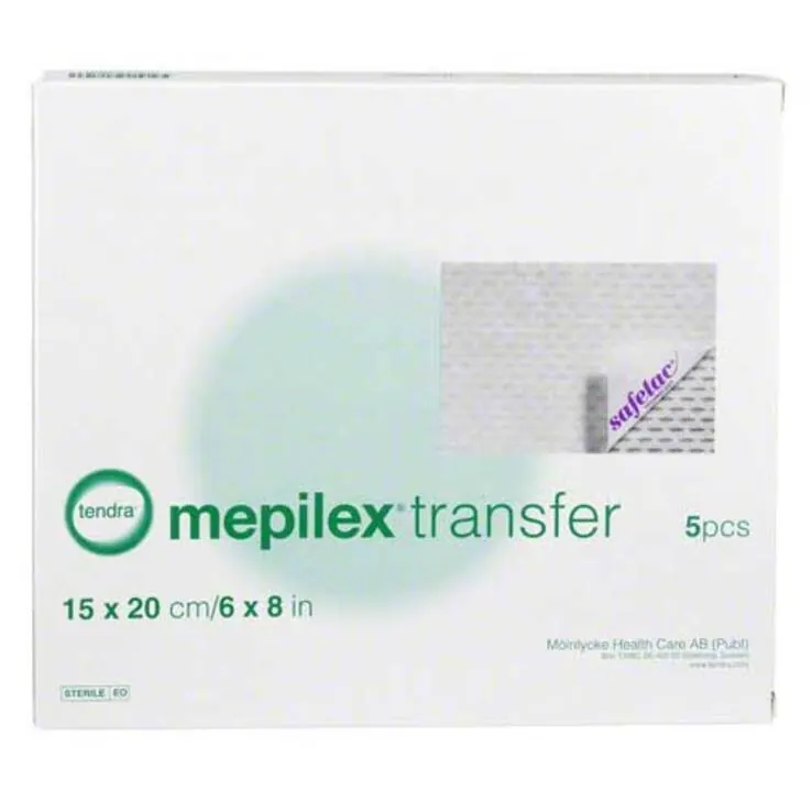 Mepilex Transfer Wundverband, 5 St
