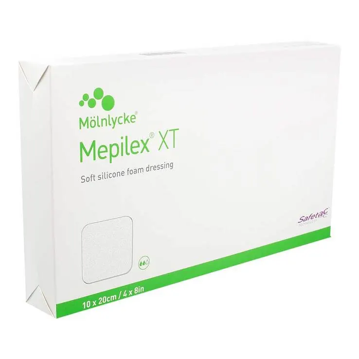 Mepilex XT 10x20 cm Schaumverband, 5 St